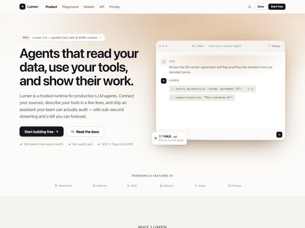 The AI Product Kit landing page, rendered in a browser.