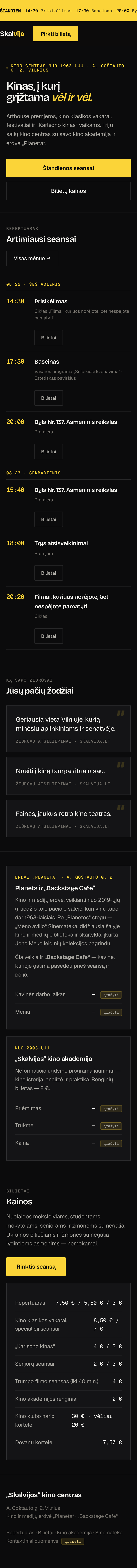 Naujoji versija telefone